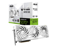 ASUS GeForce RTX 5070 Ti TUF Gaming OC White 16GB GDDR7 DLSS4 - 1346274 - zdjęcie 1